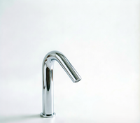 Robinet moderne monotrou en acier inoxydable 304, à capteur automatique, idéal pour les salles de bain commerciales – Meilleures ventes