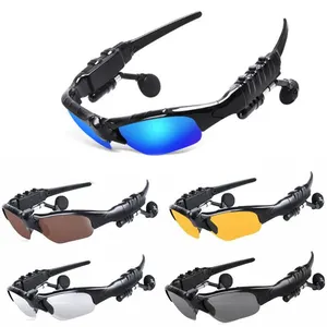 JSJM açık bisiklet spor gözlükler Unisex moda akıllı güneş gözlüğü kulaklık