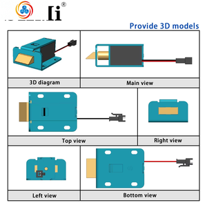 Cerradura Electromagnética SM03B sin Llave, Resistente, 12V, Impermeable, Niquelada, de Alta Resistencia, para Control Industrial - Product Image 5