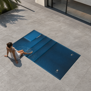 Nouvelle <span class=keywords><strong>piscine</strong></span> modulaire monobloc en PRV de 20 pieds, économique, pour projets de villas et de complexes hôteliers aux Maldives - Product Image 1
