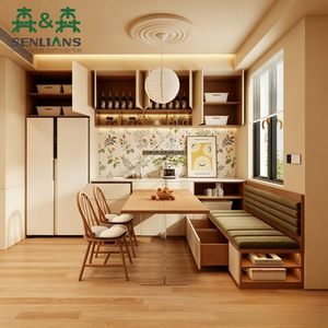 <span class=keywords><strong>Aparador</strong></span> Moderno SLS en Madera Crema, Aparadores y Vitrinas de Lujo para Sala de Estar, Muebles de Comedor Combinados para el Hogar - Product Image 1