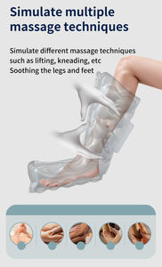 Elektrische Luftkompressions-Massagestiefel mit Wärmekompression & Vibration 4500mAh Akku - Beinzirkulationsförderung - Product Image 6