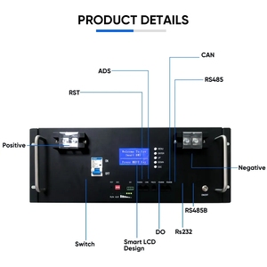 Aoboet <span class=keywords><strong>UHome</strong></span> 10kwh 100AH 200AH เก็บพลังงาน48V 51.2V Lifepo4 ion แบตเตอรี่ลิเธียมสำหรับบ้าน - Product Image 4