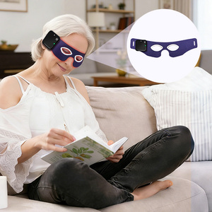 Máscara de Terapia de Luz Roja Inalámbrica Ligera, Máscara LED para el Cuidado de los Ojos - Product Image 1