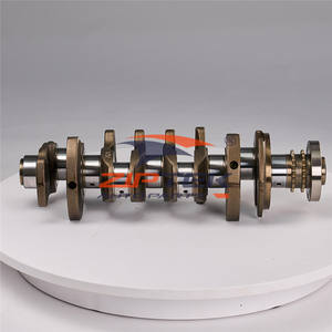 Crankshaft Engine EA390 mesin VR6 3.2 poros engkol untuk Volkswagen Golf Mk5 Touareg Audi Q7 A3 - Product Image 3