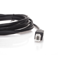 Cable USB VCOM de 1.5m 1.8m 3m 5m, Macho a Macho, USB 2.0 Tipo B para Impresoras