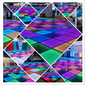 Vente en gros d'usine, sol de danse LED 3D, écran LED de sol de danse, ABS haute résolution pour salle de jeu immersive - Product Image 6