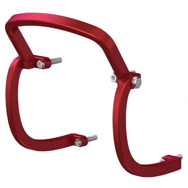 Customized Machined Aluminum Alloy Anodized Drone Gimbal Bumper Protect Bar for DJI