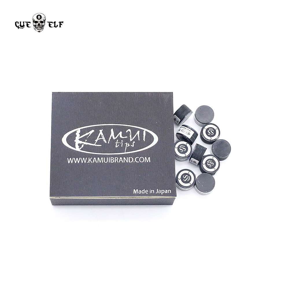 Cueelf высококачественный японский Многослойный черный прозрачный бильярдный кий наконечник kamui