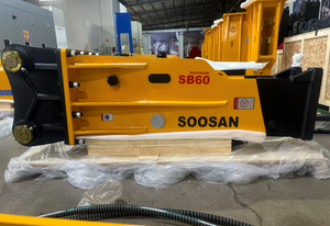 Para SOOSAN SB60 Caja de martillos hidráulicos Tipo Nueva condición con componentes centrales Motor de motor para excavadoras de 15-18 toneladas Retroexcavadora Loa - Product Image 3