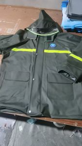 High Waterproof <strong>PVC</strong> Knitted Fabric <strong>Raincoat</strong> Heavy Duty <strong>Raincoat</strong> Durable <strong>Raincoat</strong> - Product Image 4