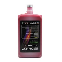 Tinta Eco Solvente XP600/DX5/I3200 de 1000 ml para Cabezal Mimaki EP-SON JV300 JV150 CJV300 CJV150, Tinta Eco Solvente CMYK de 1000 ml Galaxy