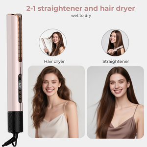 2-in-1 Hochgeschwindigkeits-LED-Haartrockner & Glätteisen mit Keramikbeschichtung, weltweites Spannungsangebot für Haushalt, Outdoor, Wohnmobil & Hotelgebrauch - Product Image 6