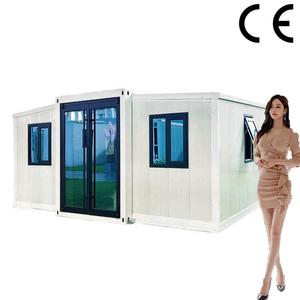 Cheap Prefabricated Houses 20ft Container Homes <b>Camping</b> Movable Tiny Container Office - Product Image 2