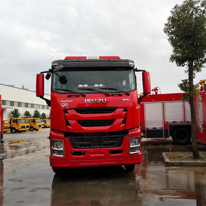Nouveau <span class=keywords><strong>camion</strong></span> de pompiers de secours diesel 6x4 à conduite à gauche <span class=keywords><strong>avec</strong></span> canons à eau et équipement de lutte contre l'incendie à la mousse - Product Image 3