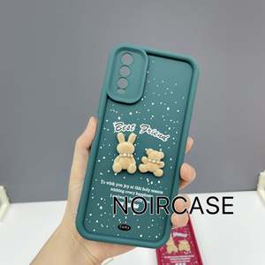 Bán Buôn Giá Thấp Mềm Tay Cảm Thấy <span class=keywords><strong>3D</strong></span> Thỏ Phim Hoạt Hình TPU Điện Thoại Trường Hợp Đối Với Samsung A05 A16 S25 A21s A14 A35 <span class=keywords><strong>5G</strong></span> - Product Image 3