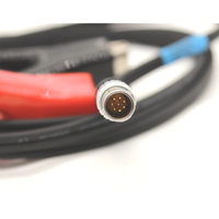 Câble d'alimentation pour instrument Leic 565856 à 8 broches pour station totale TM30 TS30 TS50 MS50, câble de batterie externe