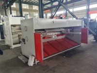 Machine de découpe de portails entièrement automatique hydraulique avec commande PLC, construction en acier inoxydable