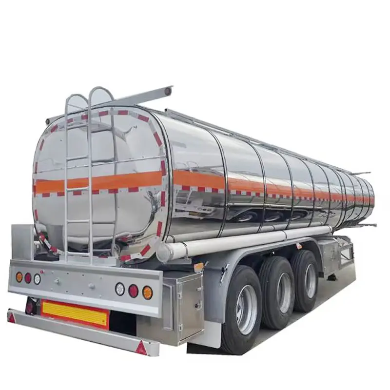 Высокое качество 42000 литров топливный бак танкер полуприцеп 40 футов нефтяной бак газовый полуприцеп для продажи