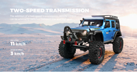 Voitures RC 1/10 104006 très vendues, jouets télécommandés 2,4 GHz, camion RC tout-terrain, véhicules d'escalade 4x4, cadeaux de Noël