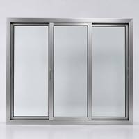 Sistema de Rodillos de Nylon Suave de 2 y 3 Vías, Deslizamiento Horizontal, Perfil de Aluminio Reforzado, Diseño Silencioso y de Larga Duración para Ventanas Correderas