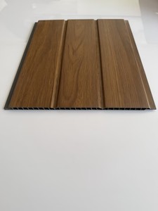 Gỗ hiệu ứng PVC Trần Bảng điều chỉnh 250 mét chiều rộng 300 mét chiều rộng cho trong nhà trang trí lưỡi và Rãnh cài đặt hệ thống - Product Image 2