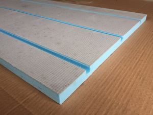 Plancher chauffant en XPS recouvert de ciment pour pose flottante sèche - Product Image 4