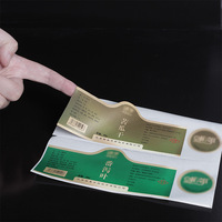 Etiqueta personalizada autoadhesiva impermeable marca logotipo personalizado etiqueta de negocios impresión vinilo adhesivo embalaje etiqueta pegatinas