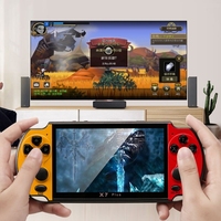 Console de jeu portable X7 Plus Retro Classic Games avec écran HD de 5.1 pouces et mémoire 8G, prise en charge MP4 Ebook