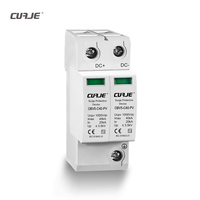 Parafoudre solaire CUAJE 1000V DC SPD 40KA pour protection contre la foudre des équipements électroniques, matériau PBT, système PV T2