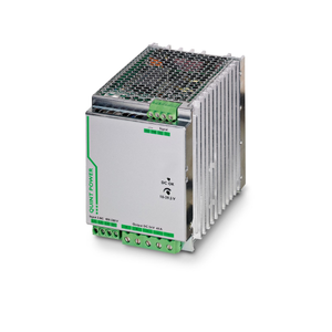 อินพุตสามเฟส, 24V/40A แหล่งจ่ายไฟแบบสวิตชิ่งเกรดอุตสาหกรรมสำหรับติดตั้งบนราง DIN QUINT-PS/3AC/24DC/40 2866802 - Product Image 1