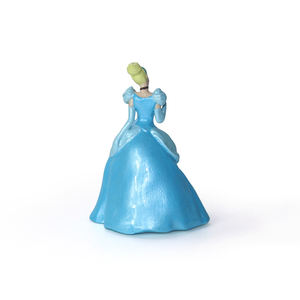 تمثال أميرات جميل ، شخصية مصنوعة يدويًا من الراتنج المخصص ، هدية للزينة ، شخصية كرتونية منحوتة ، ديكور طاولة صغير - Product Image 3