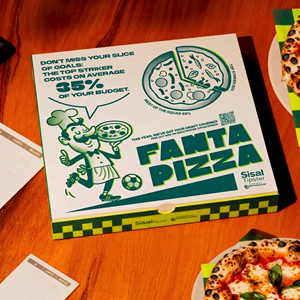 Juego de Empaque Personalizado para <span class=keywords><strong>Pizza</strong></span>, con Identidad de Marca Unificada, Caja, Envoltorio, Servilleta y Bolsa, Certificado FSC, Listo para DDP - Product Image 1
