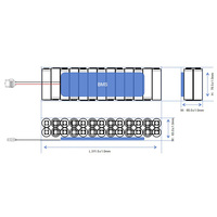 10S2P 3S4P 4S3P 5S2P 18650 batterie Li-ion batterie au lithium rechargeable OEM personnalisée pour solaire, vélo électrique, outils électriques, stockage
