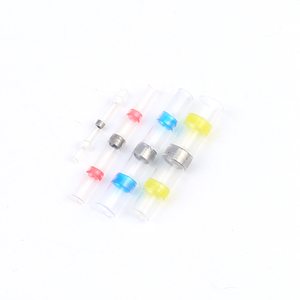 Listrik Tahan Air 12-10 untuk 16-14 Wirefy Kit Kabel 12V Crimp Jelas <span class=keywords><strong>Solder</strong></span> Seal Memancing Kawat Butt Shrink Konektor - Product Image 1