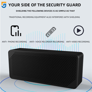 Anti-enregistrement par ultrasons |   Dispositif de blocage vocal ultrasonique pour les entretiens professionnels, protection de la vie privée - Product Image 2