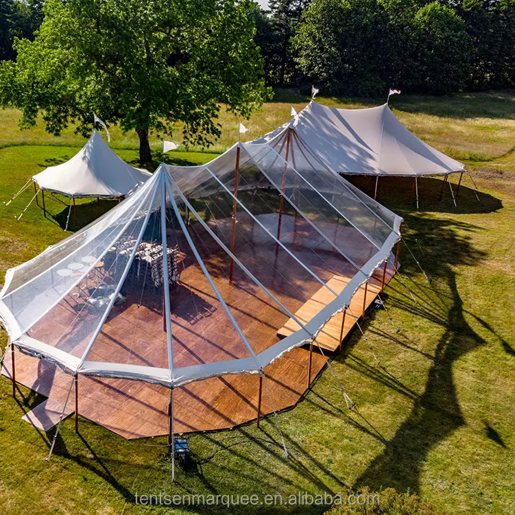 خيمة سرادق جديدة من العلامة التجارية 20 بوصة × 20 بوصة 8 متر × 4 متر سعة شخص خيمة مظلة سبيري للبيع
