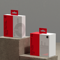 Boîte d'emballage de chargeur d'emballage de câble de données de téléphone portable de conception personnalisée