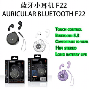 F22 Mini per Auricolari e Cuffie - Design Auricolare Sportivo - Product Image 1