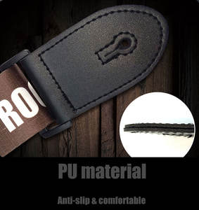 Correas de Guitarra Eléctrica HKZB Duraderas y Elegantes, Bordadas a Medida, con Transferencia Térmica, Autoblocantes, Diseño Impreso de Estilo Étnico - Product Image 4