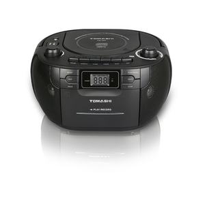 Lecteur CD à chargement par le haut avec enregistreur cassette et radio - Product Image 6