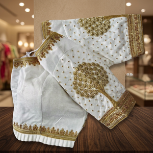 Indian Fancy Traditional Ready made <b>Blouse</b> Stylish Designer Fancy <b>Blouses</b> New Design Latest Exclusive Trendy Exclusive Ethnic - Product Image 3