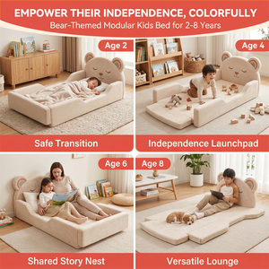 Canapé-lit pliant pour enfants, fabriqué en Chine, en <span class=keywords><strong>tissu</strong></span> écologique, pour tout-petits, meubles pour bébés - Product Image 4