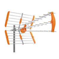 Antenne TV extérieure 5G Protect avec filtre LTE en plastique conçu pour la réception gratuite des signaux de télévision DVB-T DVB-T2 ATSC