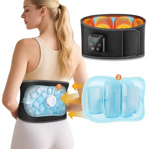 Cinturón Masajeador Lumbar Inalámbrico Personalizado de Fábrica con Compresas Frías y Calientes, Presión de Aire y Batería Recargable - Product Image 2