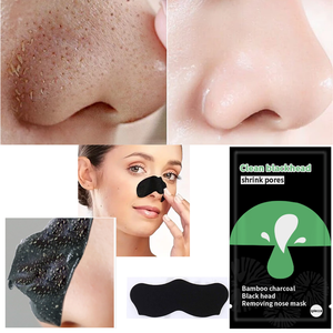Masque peel-off nettoyant en profondeur OEM personnalisé, éliminateur de points noirs, bandes pour les pores du nez aux plantes, charbon de bois - Product Image 2