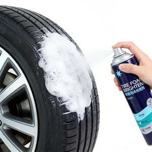 Produit d'entretien automobile à bon <span class=keywords><strong>prix</strong></span>, spray nettoyant pour voiture à mousse sèche, spray nettoyant pour l'intérieur de la voiture, spray nettoyant pour chaussures à mousse, multi-usages - Product Image 5