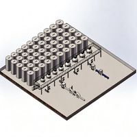 Ligne de fertilisation liquide multifonctionnelle LANE haute efficacité 2-3t/h, moteur 220V/380V, certifiée ISO CE, garantie 1 an
