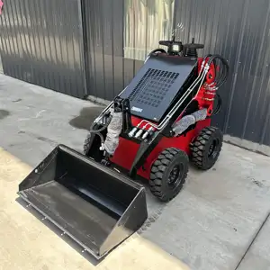 Mini Skid Steer Loader With Trencher And Digger For Sale