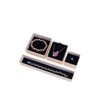 Boîte cadeau en papier de luxe personnalisée avec tiroirs coulissants et poignée pour emballage de bijoux (boucles d'oreilles, bagues) avec logo – Vente en gros